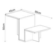 Relinda Modern Orta Sehpa – Şık ve Fonksiyonel - 5