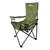 Rox Camping Katlanır Kamp Sandalyesi- Yeşil thumbnail 3