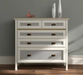 Hunerika Zaranto Premium 5 çekmeceli şifonyer- Minifiks - aytaşı/legnano - 2
