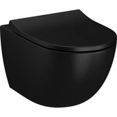 Vitra Sento Rim-ex Asma Klozet Mat Siyah - 1