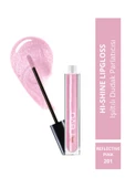 Işıltılı Dudak Parlatıcısı - Hi-shine Lip Gloss Reflective Pink - No: 201 - Vegan & Temiz Içerik - 1