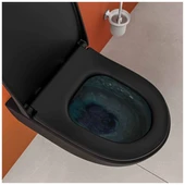 Vitra Sento Rim-ex Asma Klozet Mat Siyah - 2