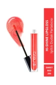 Işıltılı Dudak Parlatıcısı - Hi-shine Lip Gloss Sweed Red - No: 206 - Vegan & Temiz Içerik - 1