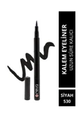 Siyah Göz Kalemi & Black Eyeliner No: 530 - Vegan & Temiz Içerikli - 1