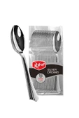 Supertrend Metal Görünümlü Plastik Kaşık 18li thumbnail 1
