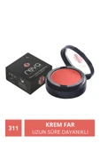 Vegan Krem Göz Farı - No. 311 | Temiz Içerik, Uzun Süre Kalıcı & Mono Cream Eyeshadow - 1
