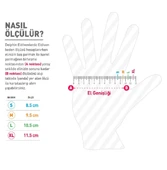 Supertrend Beyaz Lateks Eldiven Pudralı L 100 Adet x 10 Paket thumbnail 7