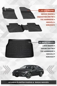 Sahler Hyundai Elantra 2021+ Uyumlu 4.5D Premium Havuzlu Oto Paspas ve Liner Marka 3D Bagaj Havuzu thumbnail 1