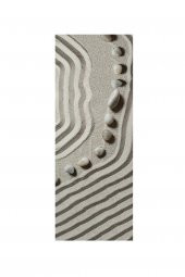 elleser Dekoratif Kaymaz Deri Tabanlı Yoga Matı - 2