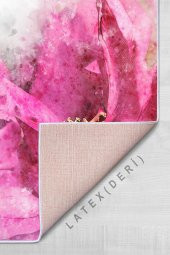 elleser Dekoratif Kaymaz Deri Tabanlı Yoga Matı - 3