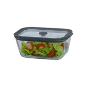 Sızdırmaz Cam Kapaklı Saklama Kabı 800 ML – 2’li Set - 1