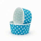 Supertrend Muffin-Kek Kapsülü Açık Mavi Puantiyeli 50li thumbnail 1