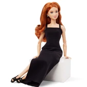 JBH74 Barbie Basics İkonik Koleksiyon Bebekler - Kızıl thumbnail 2