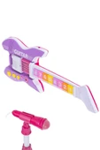 Rennes RG-035PK Mikrofonlu Tuşlu Çocuk Elektro Oyuncak Gitar (Mikrofon Standı ve Askı Dahil) - 5