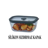 Sızdırmaz Cam Kapaklı Saklama Kabı 470 ML – 4’lü Set - 3