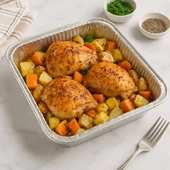 Alüminyum Kap 3250 gr Dikdörtgen Tepsi 3lü (502/L) thumbnail 2