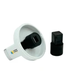 Arçelik Uyumlu OCD K 651 EB Gazlı Ocak Düğmesi Takımı – 4’lü Beyaz Çizgili thumbnail 2