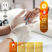 Supertrend Pudrasız Lateks Muayene Eldiveni S Beden 100 Adet x 10 Paket - MDR thumbnail 3