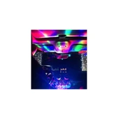 Alfa USB Disko Topu Sese Duyarlı Renkli Işıklı LED Lamba thumbnail 5