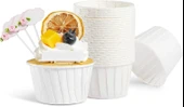 Supertrend Muffin Kek Kapsülü Beyaz Büyük Boy 50li - 2