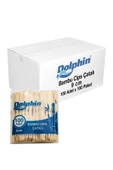 Supertrend Bambu Cips Çatalı 9cm 100lü x 100 Paket (Koli) - 1