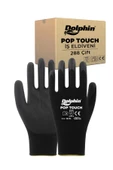Supertrend Polyester Poliüretan İş Eldiveni Siyah POP TOUCH 10-XL 288 Çift - Koli - 1