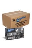 Supertrend PowerGrip Ekstra Kalın Siyah Nitril Eldiven Elmas Dokulu XL 50 Adet x 20 Paket - Koli - 1