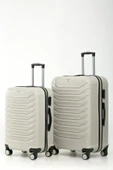 Celonia YEFA PP Polipropilen Kırılmaz Kabin & Orta & Büyük Boy 3'lü Valiz Seti thumbnail 2