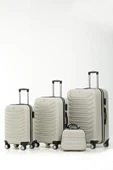 Celonia YEFA PP Polipropilen Kırılmaz Kabin & Orta & Büyük Boy 3'lü Valiz Seti thumbnail 1