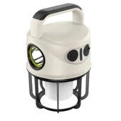 Ps-22025 Çift Işıklı Type-c Powerbank Özellikli Taşınabilir Şarj Edilebilir Kamp Lambası - 1