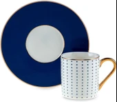 Jumbo Navy 2 Kişilik Kahve Fincan Takımı 90 ml, Renkli thumbnail 2