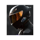 Y12  Motor Kask Kulaklık Rgb Modlu Radyolu Motosiklet Kulaklık 5.3 Bluetooth Intercom - 5