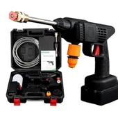 48v Şarjlı Çift Bataryalı Taşınabilir Basınçlı Oto Yıkama Bahçe Sulama Sı - 5