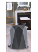Omnipazar ELF-476 Geo Plastik Pedallı Çöp Kovası 4 Litre - 3