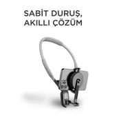 360 Derece Ayarlanabilir Boyun Askılı Manyetik Telefon Tutucu - 6