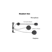 Jack Girişli 3.5mm İntercom Kulaklığı Bt31,bt22,bt35 Uyumlu Motorsiklet Kask Yedek Mikrofon - 4