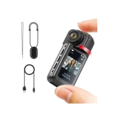 S70 Mıknatıslı Yaka Kamerası Hd Kalite, 30 Fps, Kolay Bağlantı, Boyun Askısı 2.7k Siyah - 2