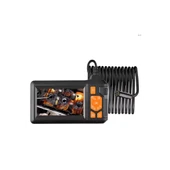 Ekranlı 3 Kameralı 10 Mt Hafıza Kart Destekli Sert Kablo Yılan Endoskop Kamera 8 Mm 4.3 Inc - 1