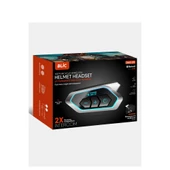 D60 2x Motosiklet Kask Kulaklığı Bluetooth Intercom Rgb Işıklı 2 Intercom Bağlantılı - 4