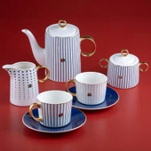 Jumbo Navy 15 Parça Çay ve Kahve Seti, Renkli - 1