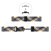 Sneezy Huawei Watch Fit 2  İle Uyumlu FiberLink Manyetik Tokalı Kumaş Örgü Kordon  Haki thumbnail 5