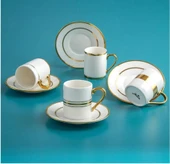 Jumbo Luces Gold 4 Kişilik Kahve Fincan Takımı thumbnail 1