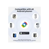 Airtag Android Konum Belirleme Akıllı Takip Cihazı Smart Finder Beyaz - 5