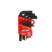 Edoni 120 mm 10 Parça Alyan Seti Siyah - 1