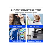 Airtag Android Konum Belirleme Akıllı Takip Cihazı Smart Finder Siyah - 2