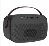 Mikado MD-57BT Endless 5W Siyah TF + USB + AUX + BT Destekli 2 Wireless Karaoke Mikrofon 1200mAh thumbnail 2