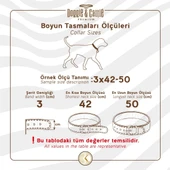 Doggie Konfor Seri Dokuma Köpek Boyun Tasması 4x57-65cm Siyah thumbnail 2