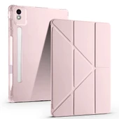 Lenovo Idea Tab Pro 12.7 TB-373FU Kılıf Zore Tri Folding Kalem Bölmeli Standlı Kılıf thumbnail 1