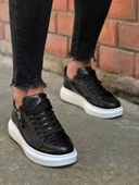 BİÇOMİ KB-309  Kuback  Siyah Fermuar Ve Bağcıklı  Günlük Erkek  Ayakkabı thumbnail 3