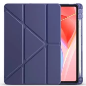 Lenovo Tab TB-311FU Kılıf Zore Tri Folding Kalem Bölmeli Standlı Kılıf - 7